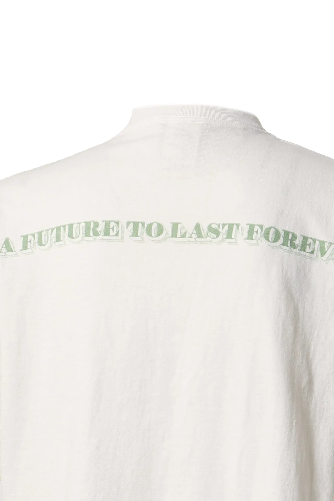 SAINT Mxxxxxx MONEY TEE/WHT dollar necklace, retro short-sleeved, off-white S-XL, ready-to-wear, washed and distressed, authentic level printing, correct accessories/with little angel logo